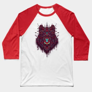 Wolf. Baseball T-Shirt